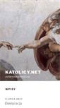 Mobile Screenshot of katolicy.net